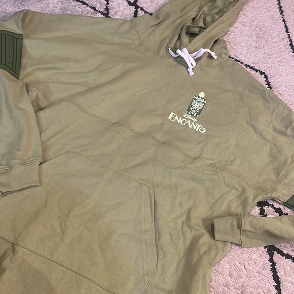 disney spirit jersey bruno encanto new m Green Graphic Hoodie - Picture 3 of 3